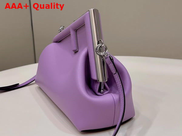 Fendi First Small Lilac Leather Bag Replica
