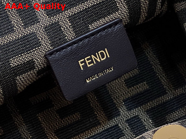 Fendi First Small Mint Green Leather Interlace Bag Replica