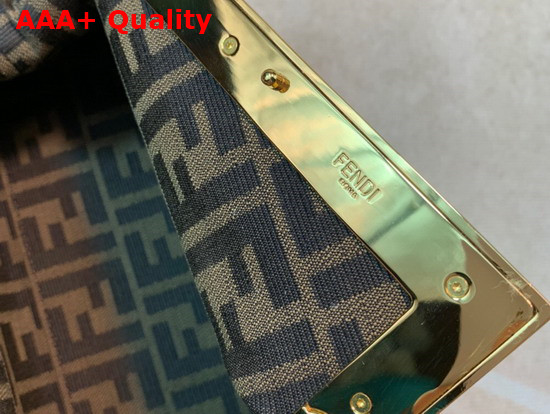 Fendi First Small White Sheepskin Bag Replica