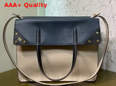 Fendi Flip Large Beige Leather Bag Replica