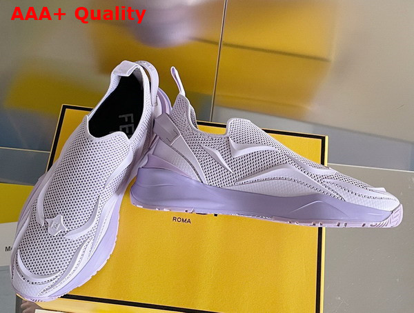 Fendi Flow Lilac Mesh Running Sneakers Replica