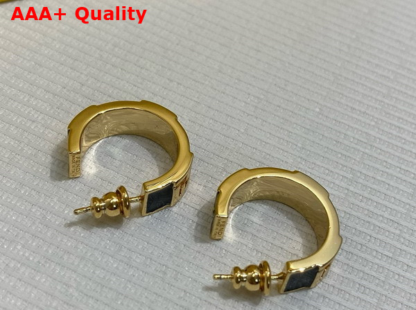Fendi Forever Fendi Earrings Gold Colored Metal Earrings Replica