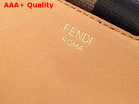 Fendi Guitar Bag in Beige Leather Replica