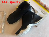 Fendi High Tech Black Jacquard Sneakers Replica