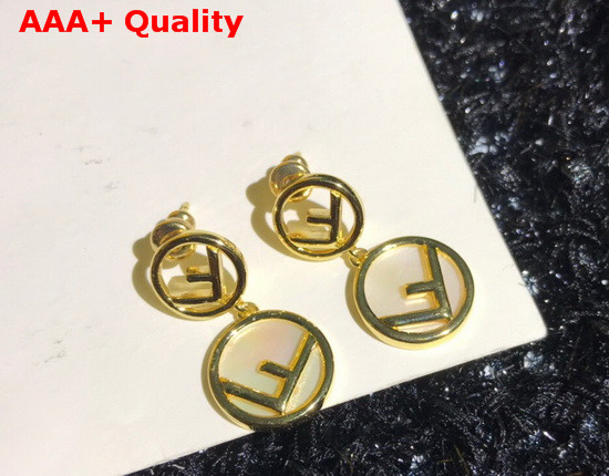 Fendi Is Fendi Earrings Gold Color Replica