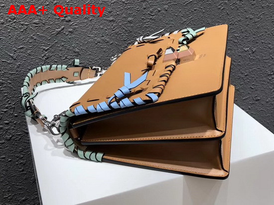 Fendi Kan I Bag with Small Bows in Brown Replica