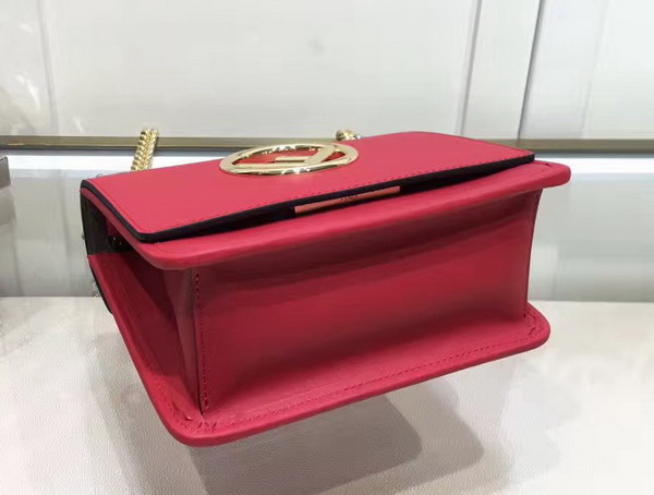 Fendi Kan I F Small Red Leather For Sale