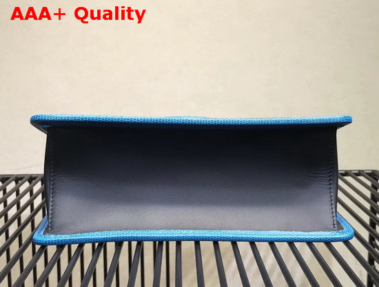 Fendi Kan I Logo Bag Dark Brown Croc Effect Replica
