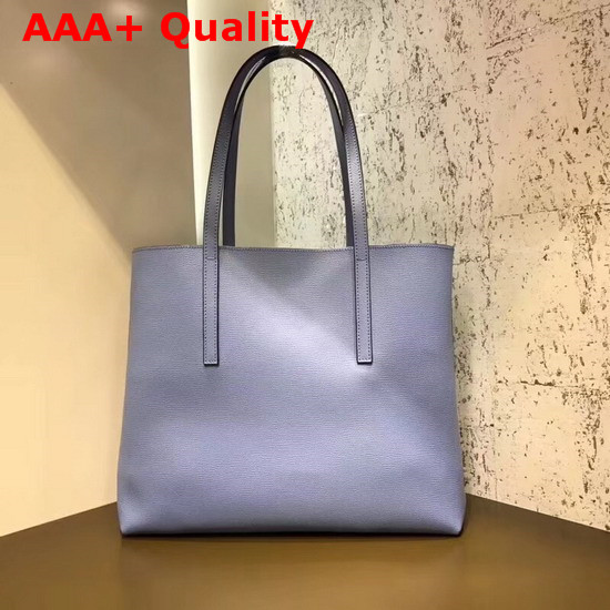 Fendi Kan I Logo Shopper Bag in Baby Blue Replica