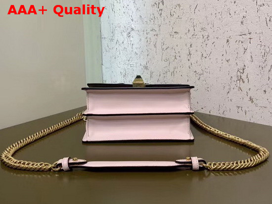 Fendi Kan I Small Multicolor Leather Mini Bag Black and Pink Calfskin Replica