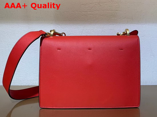 Fendi Kan U Bag in Red Calfskin Replica