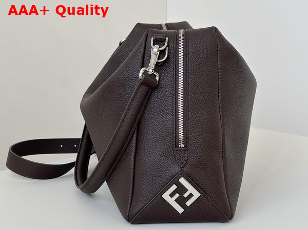 Fendi Lui Large Dark Brown Leather Bag Replica