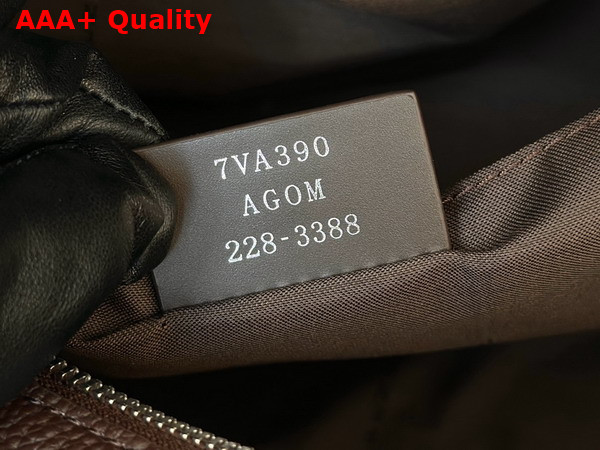 Fendi Lui Large Dark Brown Leather Bag Replica