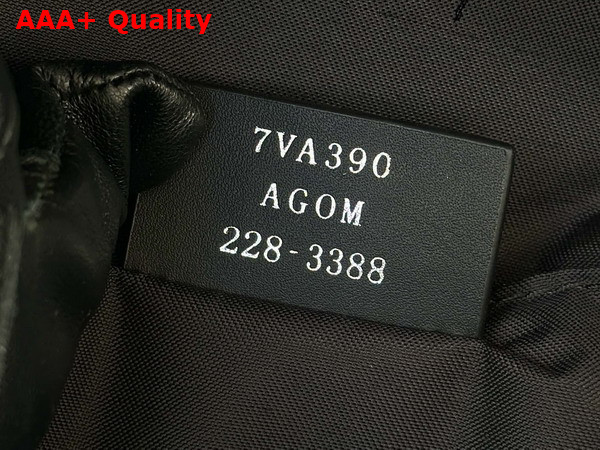 Fendi Lui Medium Black Leather Bag Replica