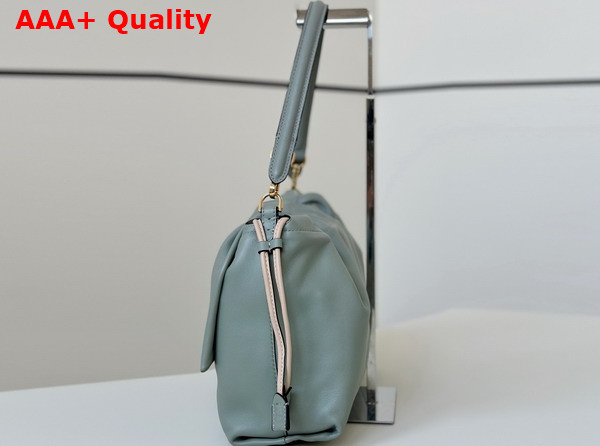 Fendi Mamma Baguette Large Matcha Green Nappa Leather Bag Replica