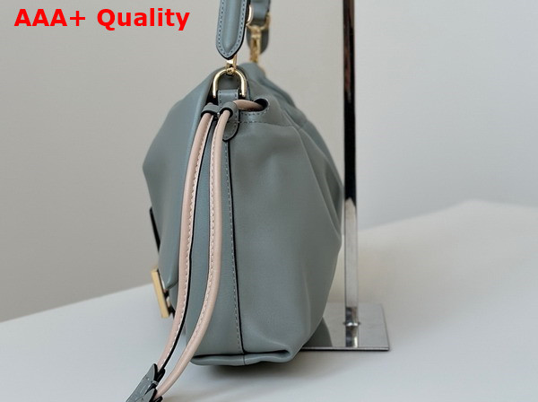 Fendi Mamma Baguette Medium Matcha Green Nappa Leather Bag Replica