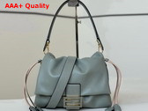 Fendi Mamma Baguette Medium Matcha Green Nappa Leather Bag Replica