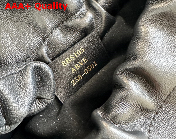 Fendi Mamma Baguette Small Black Nappa Leather Mini Bag Replica