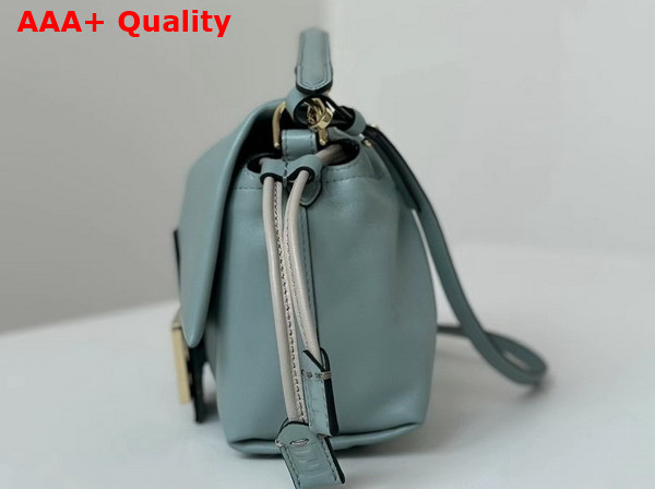 Fendi Mamma Baguette Small Matcha Green Nappa Leather Mini Bag Replica