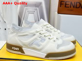 Fendi Match White Mesh Low Tops Replica