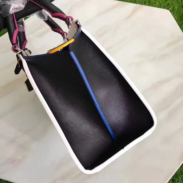 Fendi Mini 3Jours in Black Calfskin For Sale