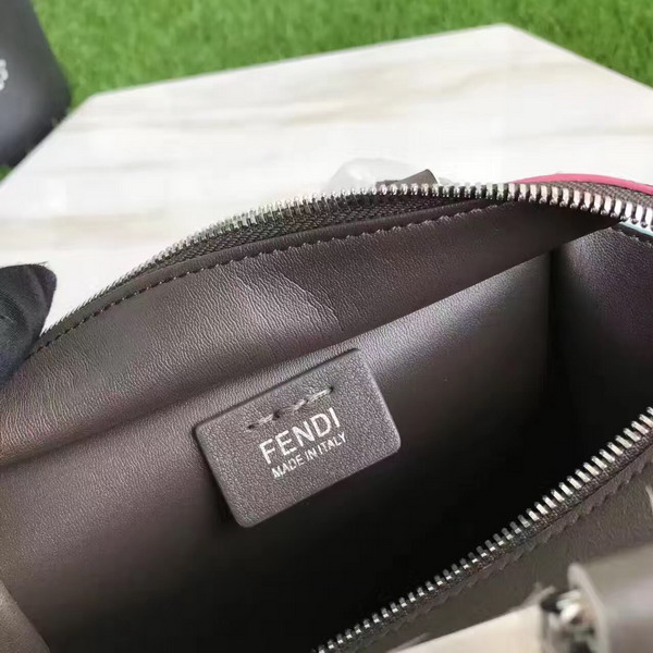 Fendi Mini 3Jours in Dark Grey Calfskin For Sale