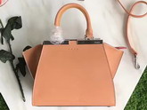 Fendi Mini 3Jours in Sandy Yellow Calfskin For Sale