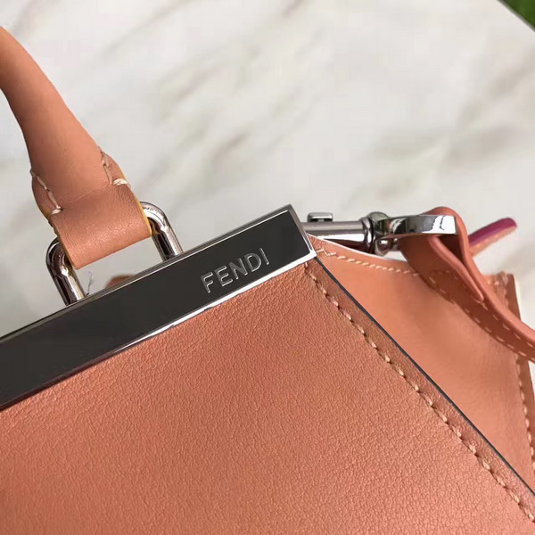 Fendi Mini 3Jours in Sandy Yellow Calfskin For Sale