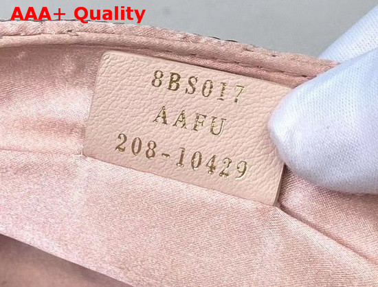Fendi Mini Baguette Pink Sequin Mini Bag Replica
