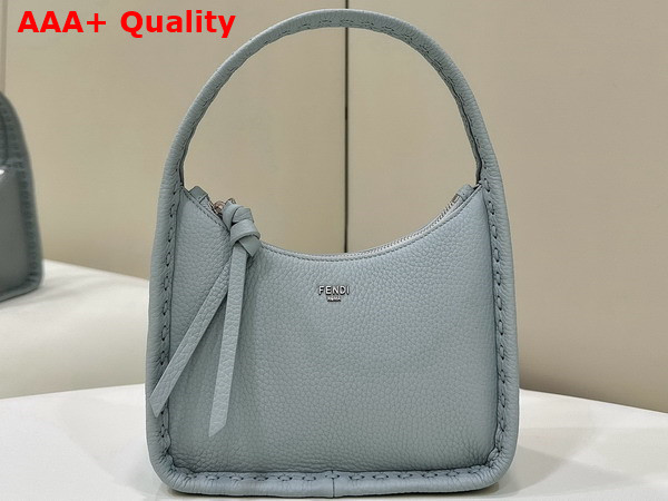 Fendi Mini Fendessence Small Light Blue Selleria Bag with 264 Hand Sewn Topstitches Replica