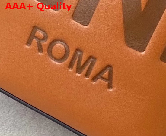 Fendi Mon Tresor Brown Leather Mini Bag Replica