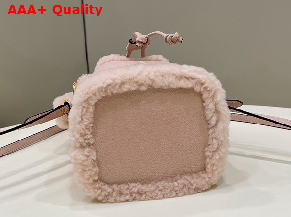 Fendi Mon Tresor Pink Nubuck Minibag Replica