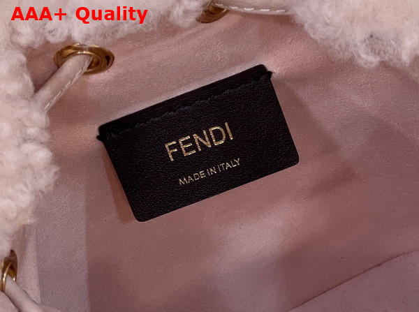 Fendi Mon Tresor Pink Nubuck Minibag Replica