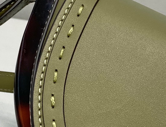 Fendi Moonlight Green Leather Bag Replica
