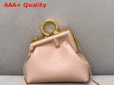 Fendi Nano Fendi First Charm Pink Nappa Leather Charm Replica