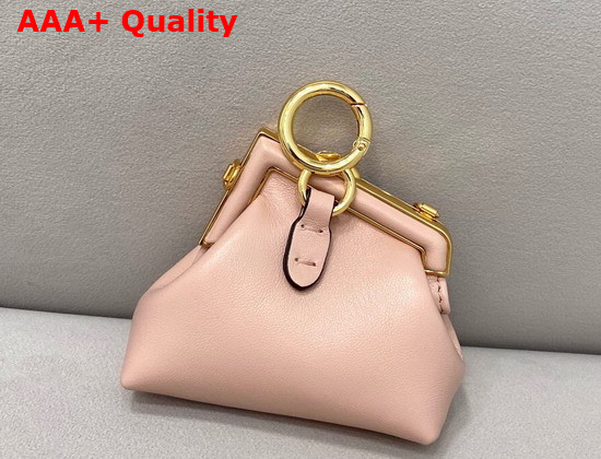 Fendi Nano Fendi First Charm Pink Nappa Leather Charm Replica