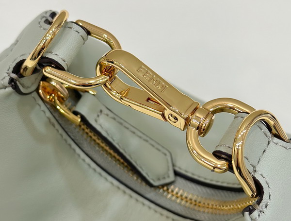 Fendi Nano Fendigraphy Green Leather Charm Replica