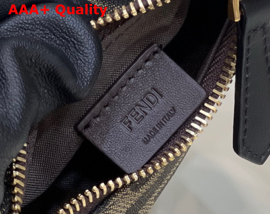 Fendi Nano Fendigraphy Hobo Bag in Brown Replica