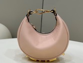Fendi Nano Fendigraphy Pink Leather Charm Replica