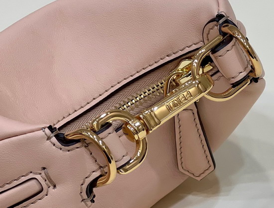 Fendi Nano Fendigraphy Pink Leather Charm Replica