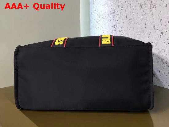 Fendi Nylon Shopper Tote Bag in Black Replica