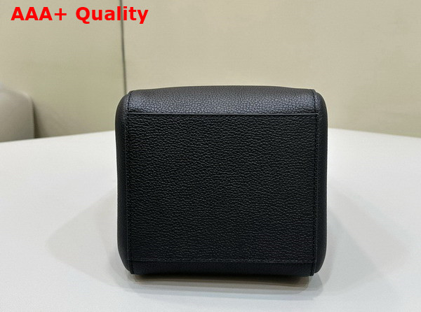 Fendi Origami Mini Black Leather Bag that Can be Transformed Replica