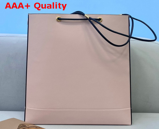 Fendi Pack Medium Shopping Bag Pink Leather Bag Replica