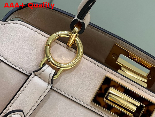 Fendi Peekaboo Iseeu Small Pink Leather Bag Replica