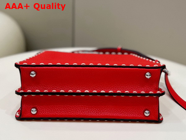 Fendi Peekaboo Iseeu Small Red Selleria Bag Replica