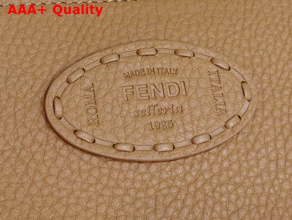 Fendi Peekaboo Medium Beige Selleria Bag Replica