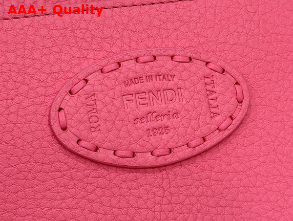 Fendi Peekaboo Medium Pink Selleria Bag Replica