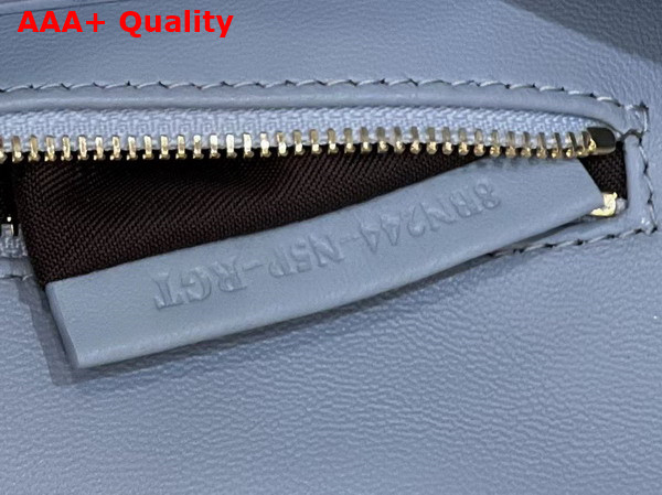 Fendi Peekaboo Mini Light Blue Nappa Leather Bag Replica