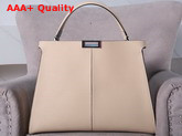 Fendi Peekaboo X Lite Beige Leather Bag Replica