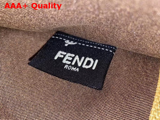 Fendi Peekaboo X Tote Beige Canvas Bag Replica